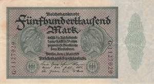 500000 Mark 1923 ro.87a G